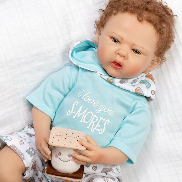 Realistic Reborn Toddler Doll Michelle Fagan Sculptor and Artist Designer Doll - Picture 1 of 1
